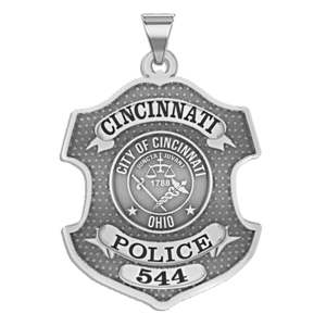 Personalized Cincinnati Ohio Badge with Your Number