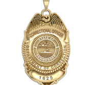 Personalized Tennessee Corrections Badge with Your Number