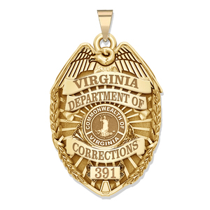 corrections badge