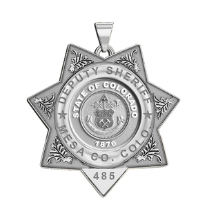 Personalized Colorado Deputy Sheriff Badge with your Number