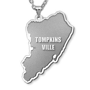 Tompkinsville Staten Island Proud Necklace or Charm