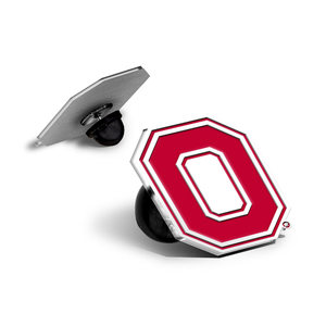 Ohio State University Color Enamel O Logo Pin
