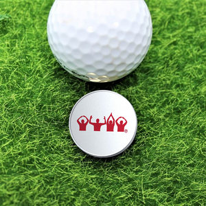 Ohio Silhouette Golf Ball Marker