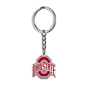 Ohio State University Color Enamel Logo Keychain