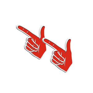 Texas Tech Color Enamel Guns Up Cuff Links