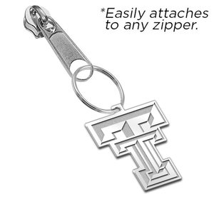 Texas Tech Logo Zipper Pull