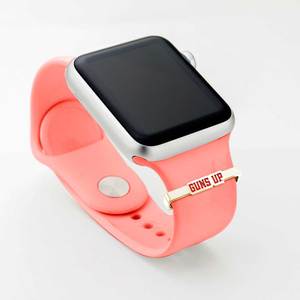 Texas Tech Color Enamel Guns Up Watch Charm