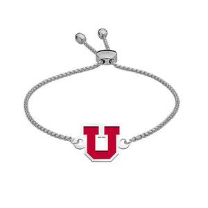 University of Utah Color Enamel Big U Bracelet
