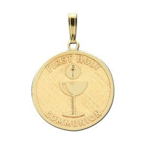Nickel Sized Communion Religious Medal