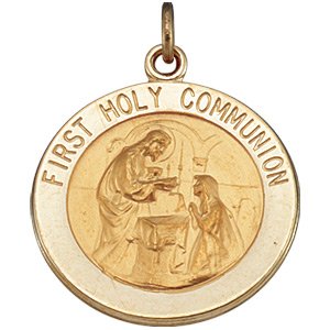 First Holy Communion Religious Medal