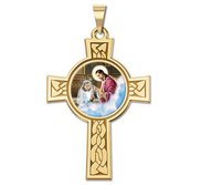 First Holy Communion Girl Cross Medal   Color EXCLUSIVE 