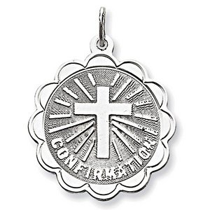 Sterling Silver My Confirmation Disc Charm