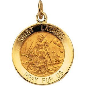 Saint Lazarus Religious Medal