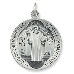 Saint Benedict Round Jubilee Religious Medal