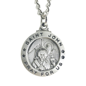 Saint John with 24 inch Endless Curb Chain