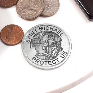 Exclusive Saint Michael Pocket Coin   Keepsake