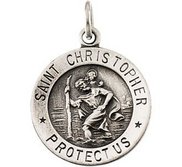 Saint Christopher Religious Medal