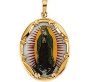 Of Guadalupe Medals Religious Jewelry