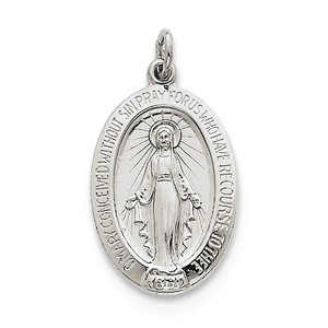 Sterling Silver Miraculous Medal