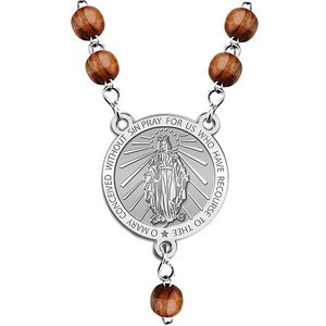 Miraculous Medal  Rosary Beads  EXCLUSIVE 