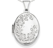 Oval Photo Locket