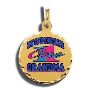 Mother s Day Number  1 Grandma Charm