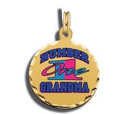 Mother s Day Number  1 Grandma Charm