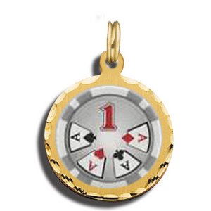  1 Poker Chip Charm