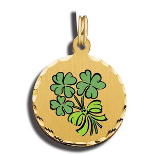 Four Leaf Clover Charm