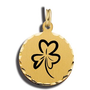 Three Leaf Clover Charm