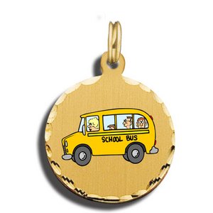 School Bus Driver Charm