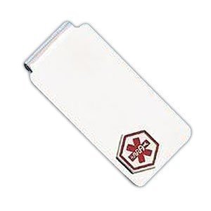 Sterling Silver Medical ID Money Clip