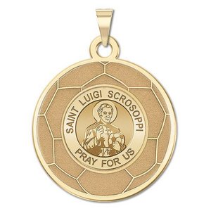 Exclusive Saint Luigi Scrosoppi Soccer Medal