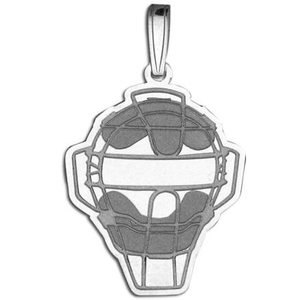 Softball Umpire Helmet Pendant