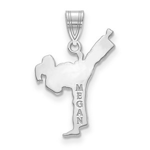 Personalized Girl Karate Charms