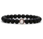 Stainless Steel Personalized Softball Bracelet