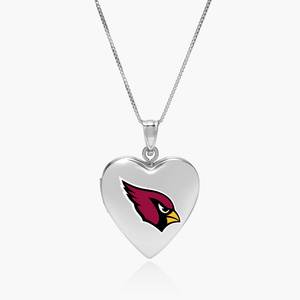 Arizona Cardinals Heart Locket
