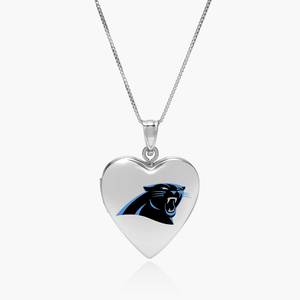 Carolina Panthers Heart Locket