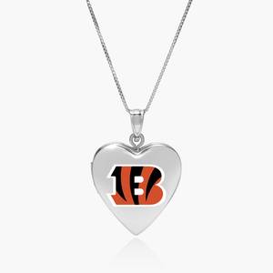 Cincinnati Bengals Heart Locket