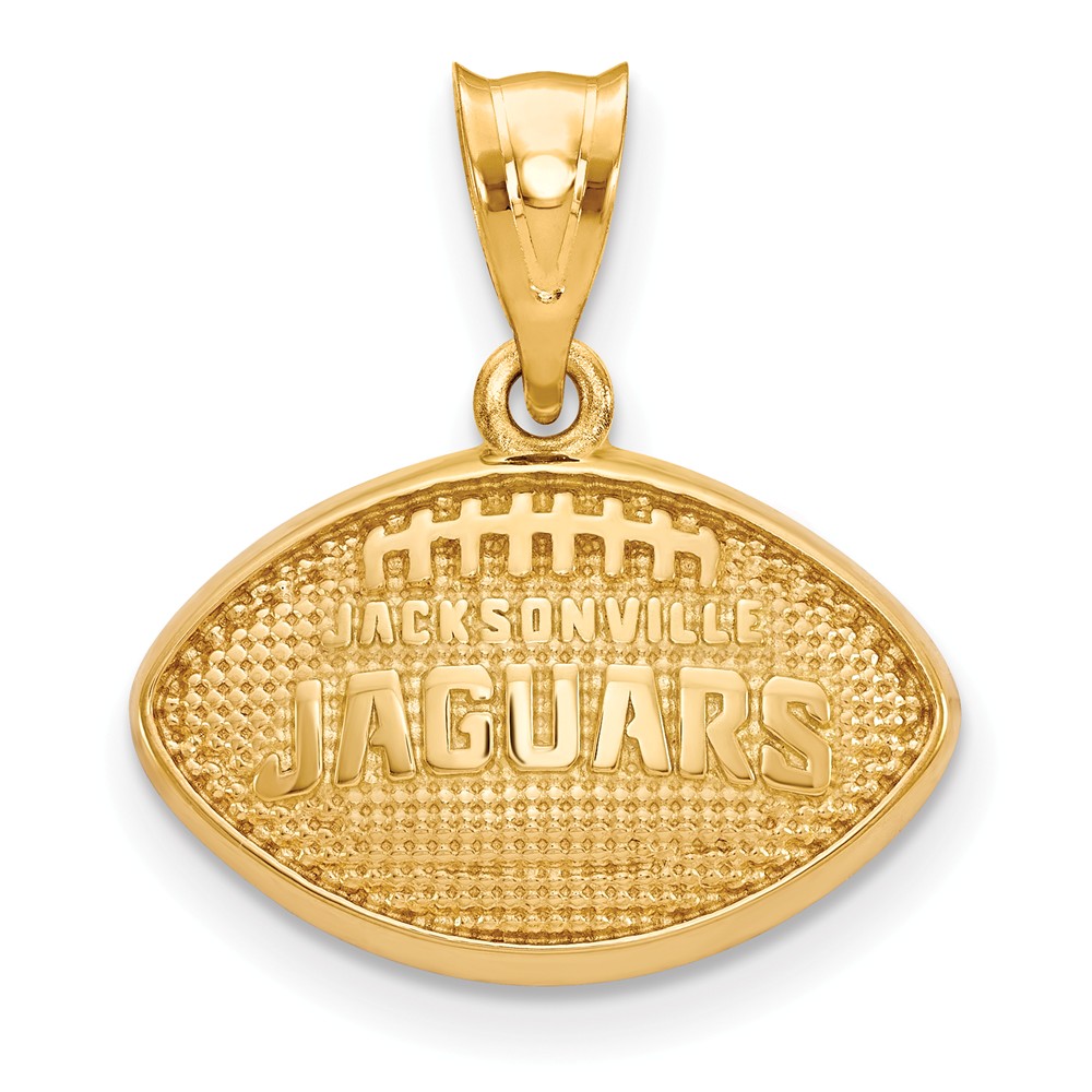LogoArt Jacksonville Jaguars Football Pendant PG93043