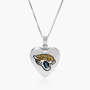 Jacksonville Jaguars Heart Locket