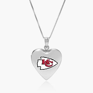 Kansas City Chiefs Heart Locket