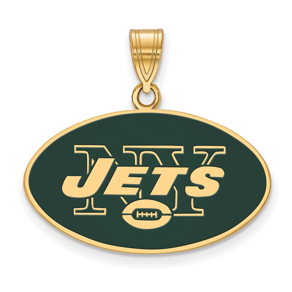 New York Jets Large Enamel Pendant PG93197
