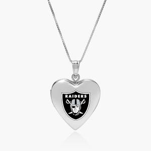 Las Vegas Raiders Heart Locket