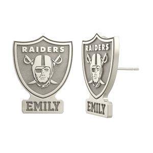 Officially Licensed Las Vegas Raiders Earrings