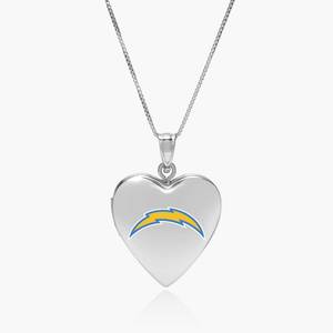 Los Angeles Chargers Heart Locket