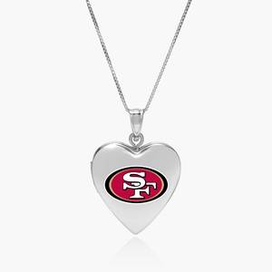 San Francisco 49ers Heart Locket