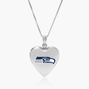 Seattle Seahawks Heart Locket