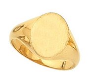 prouds signet ring gold