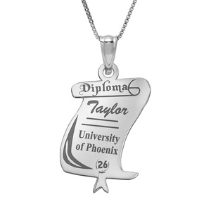 26  Custom Graduation Diploma Charm or Pendant